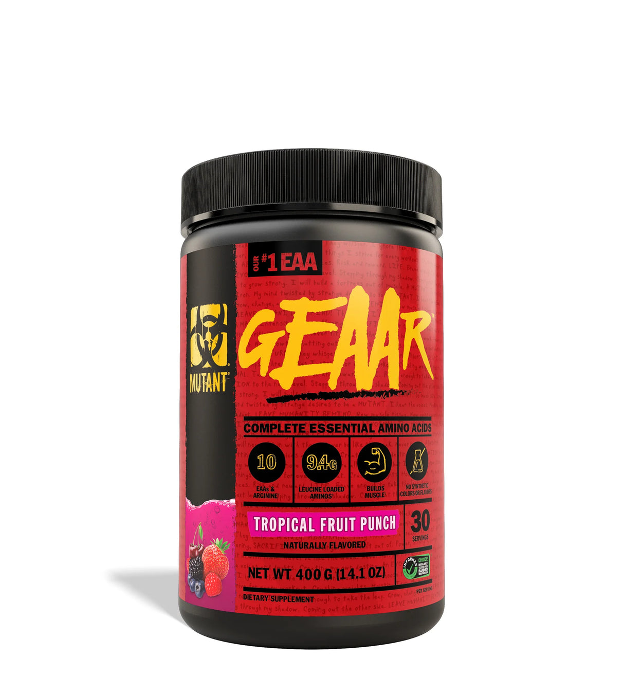 Mutant GEAAR - Complete Essential Amino Acids | 30 Servings