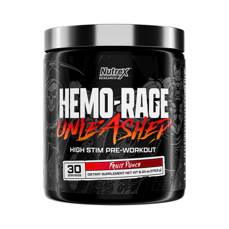 Nutrex Hemo-Rage Unleashed - High Stim Pre-Workout