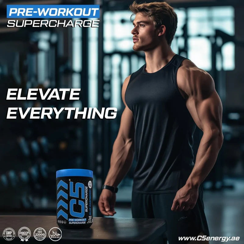 Ultramade C5 Supercharge Pre Workout Powder - 30 Servings