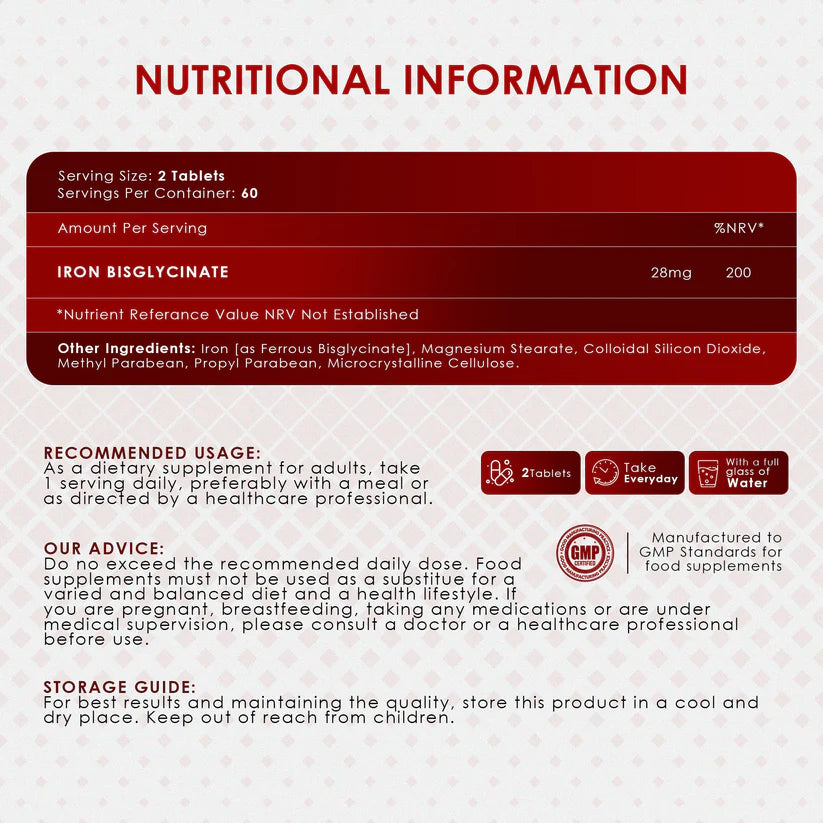 أمبروزيال - حديد بيسغليسينات 28 ملغ