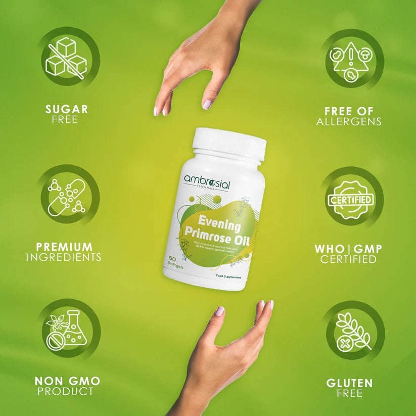 أمبروزيال - زيت زهرة الربيع المسائية (EPO) 1000 ملغ