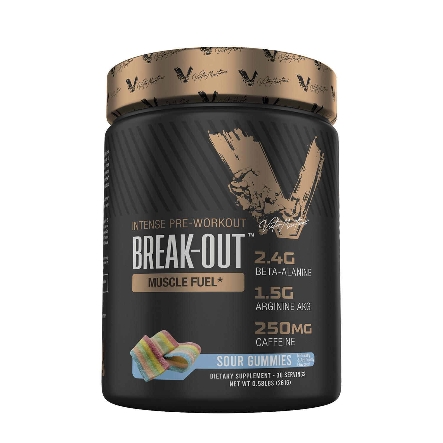 Victor Martinez Break-Out Pre Workout Muscle Fuel 30 Servings
