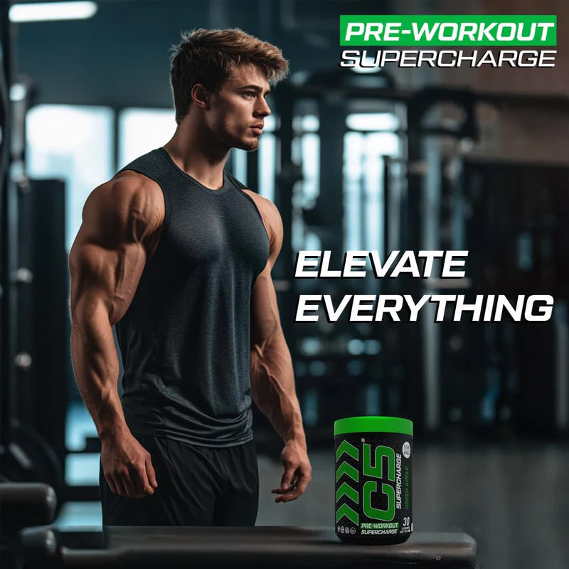 Ultramade C5 Supercharge Pre Workout Powder - 30 Servings