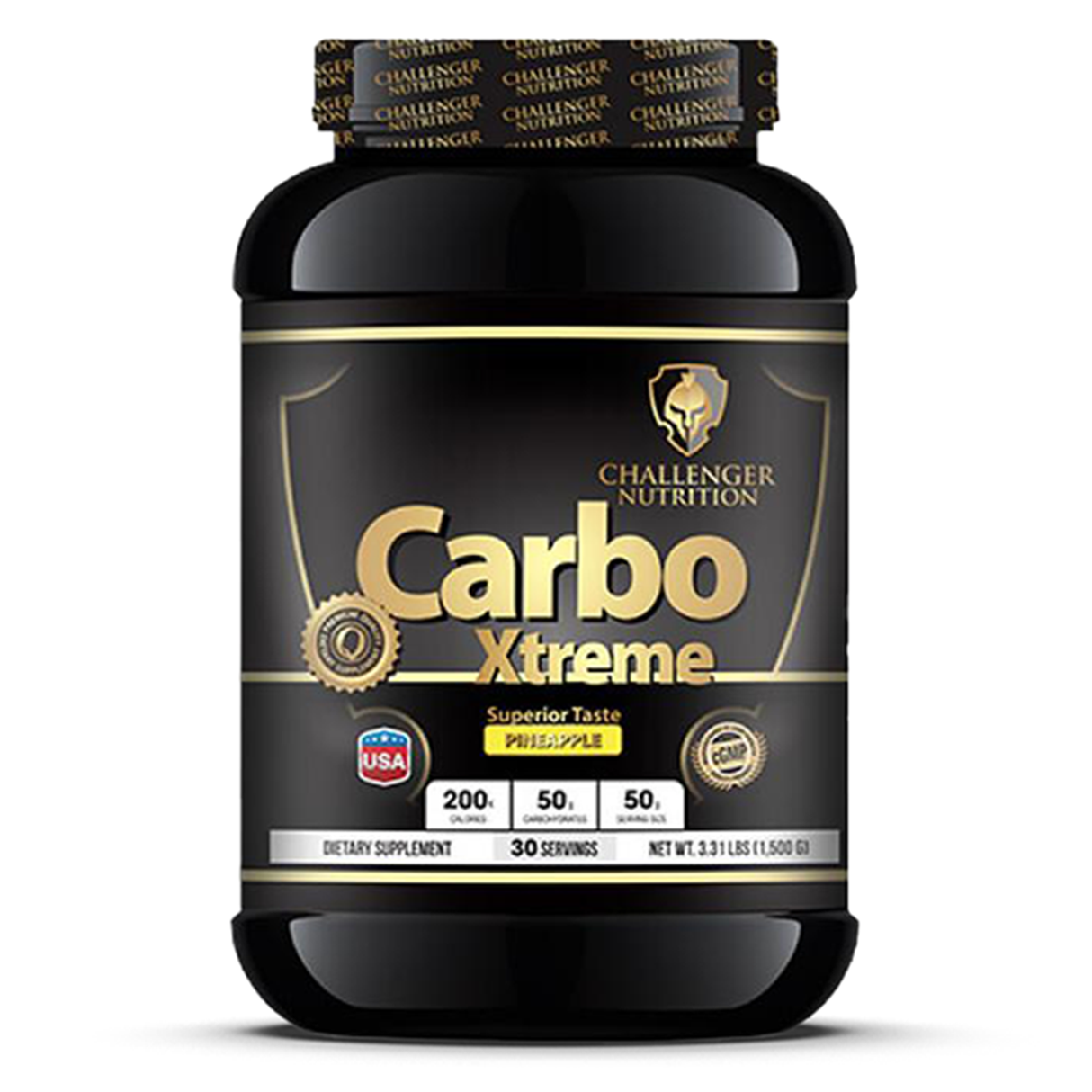 Challenger Nutrition Carbo Xtreme Carbohydrates 3.3 LBS (1.5 KG)