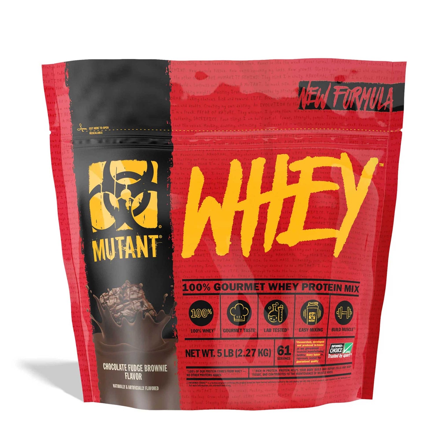 Mutant Whey - Whey Protein Mix 5 LBS (2.27 KG)