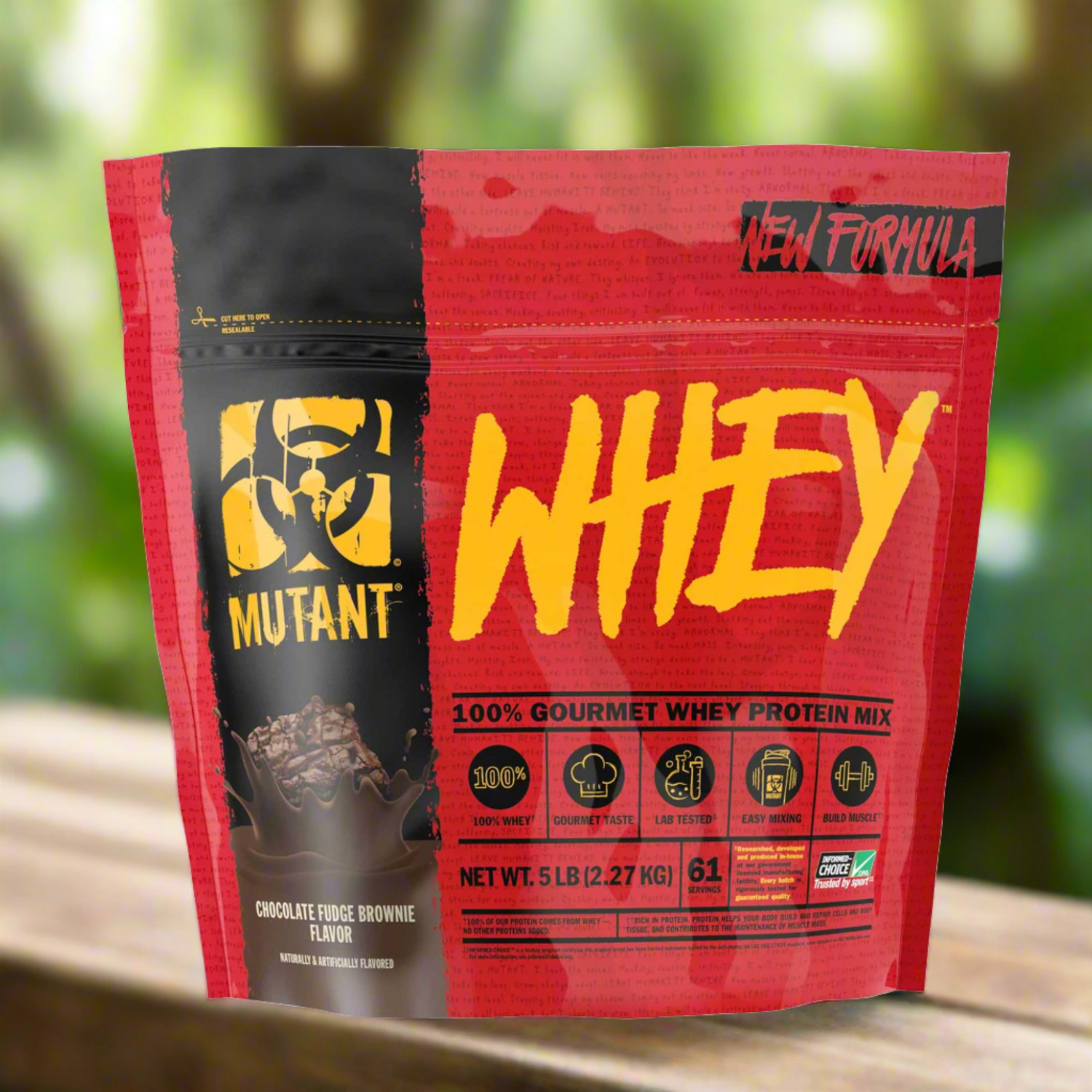 Mutant Whey - Whey Protein Mix 5 LBS (2.27 KG)