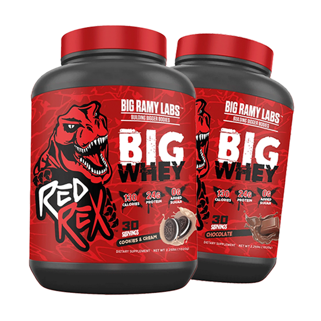 2 RedRex Big Whey - Whey Protein 2.25 LBS (1 KG)