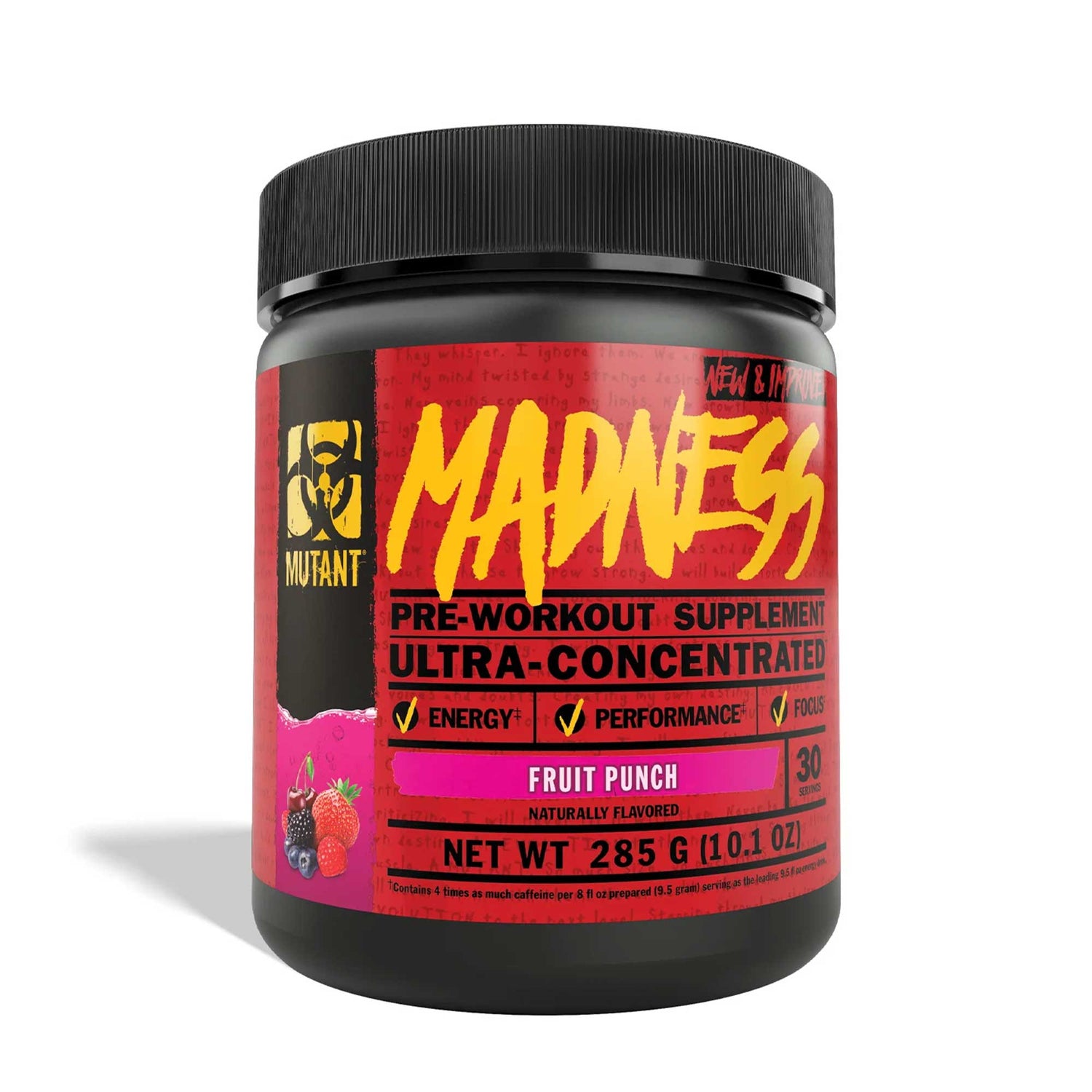 Mutant Madness - Pre-Workout Ultra-Concentrated 30 Servings
