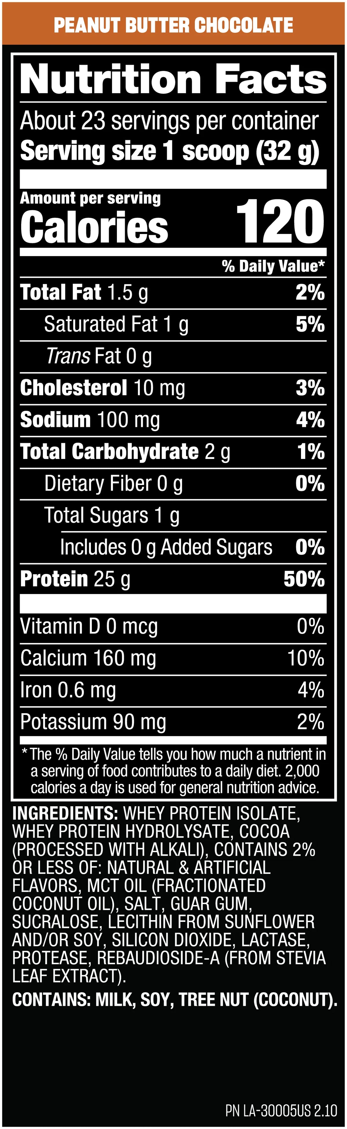 Mutant Hardcore Iso - Whey Protein Isolate 1.6 LBS (727 G) | 23 Servings