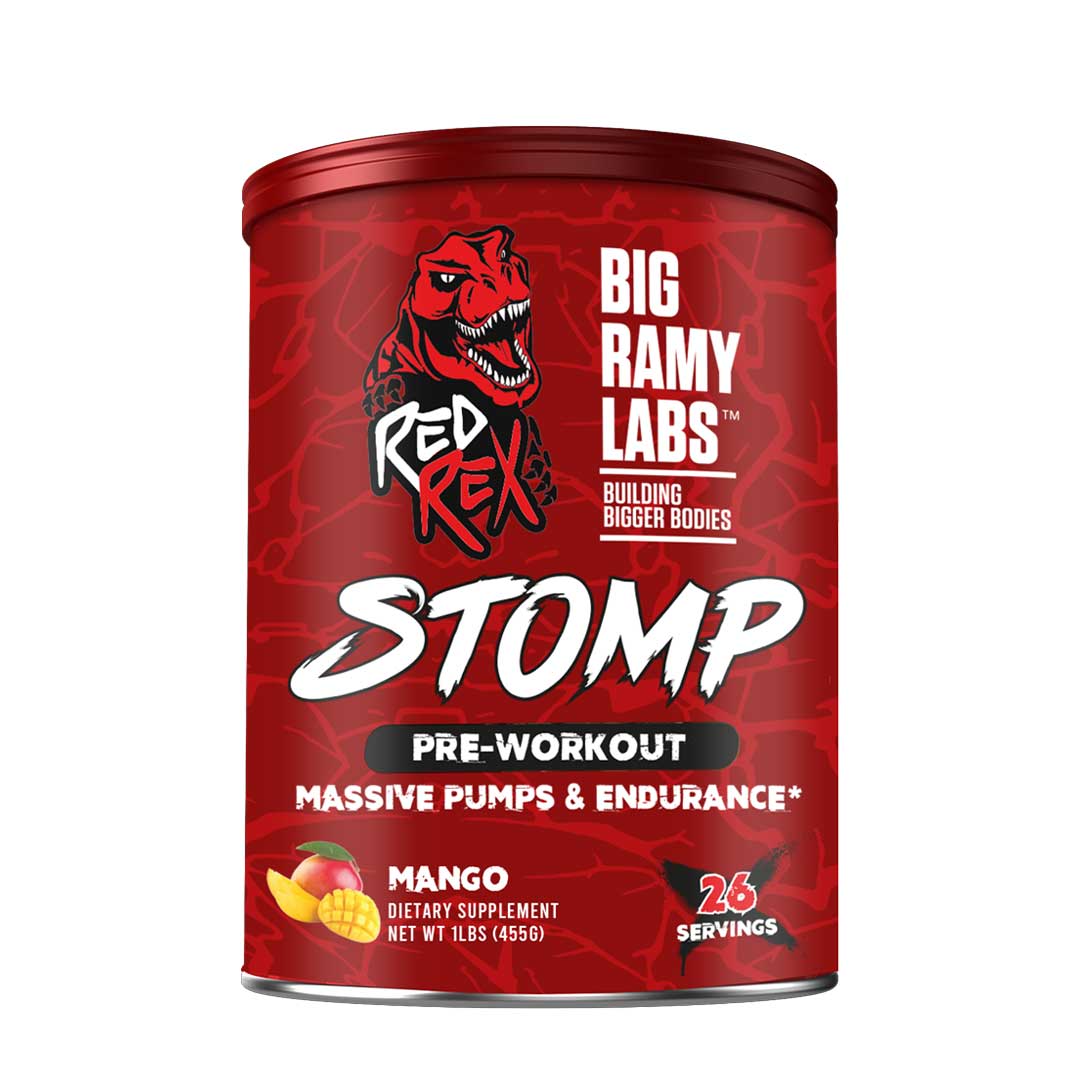 RedRex Stomp Pre Workout - Massive Pump & Endurance 26 Servings