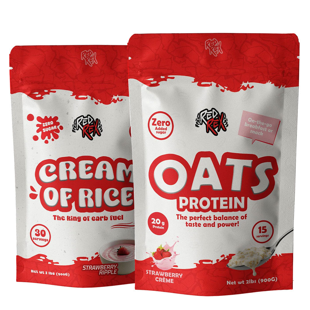 Big Ramy Labs Red Rex Oats Protein 15 Servings + Cream of Rice 30 Servings