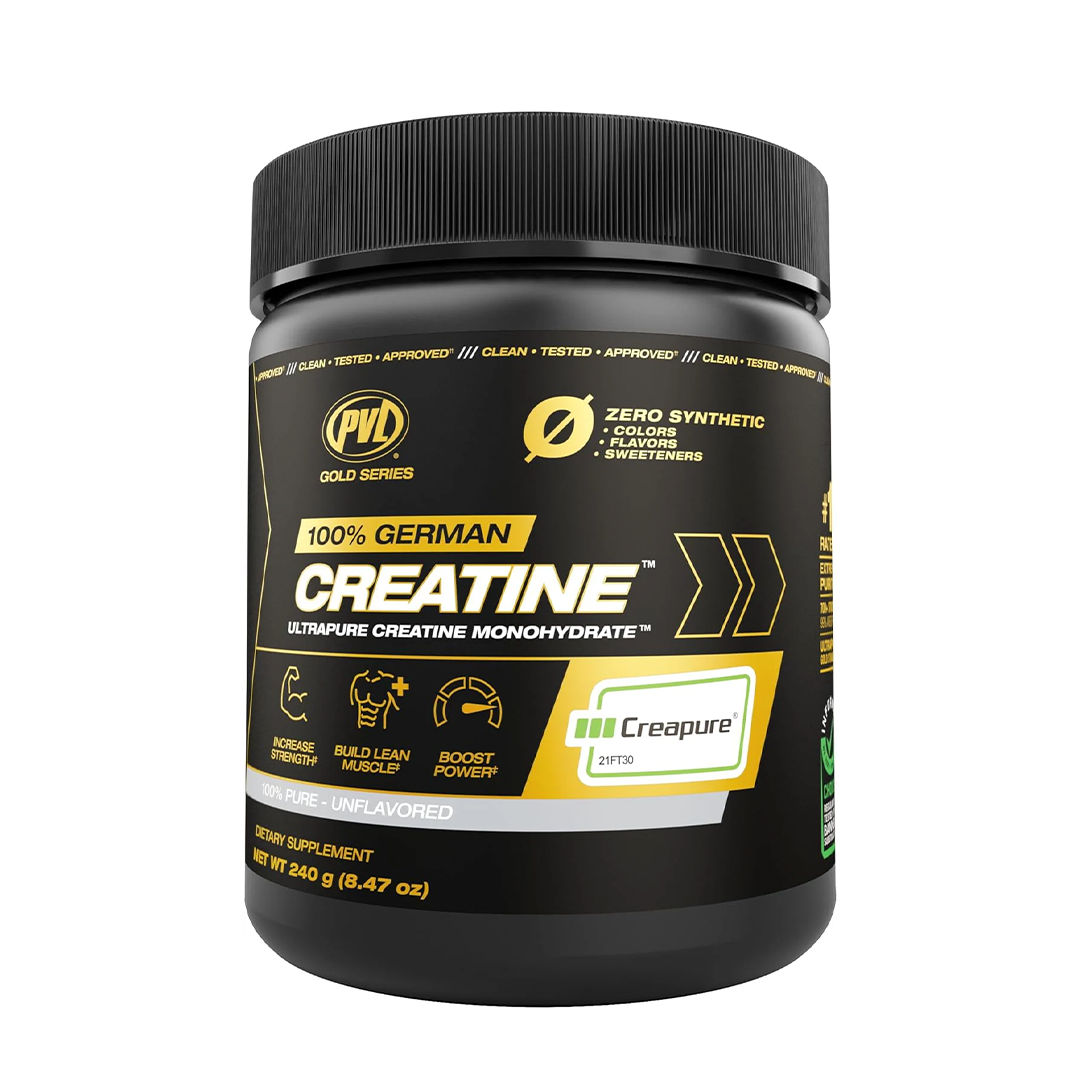 PVL Gold Series Creapure Creatine Unflavoured 240 gm