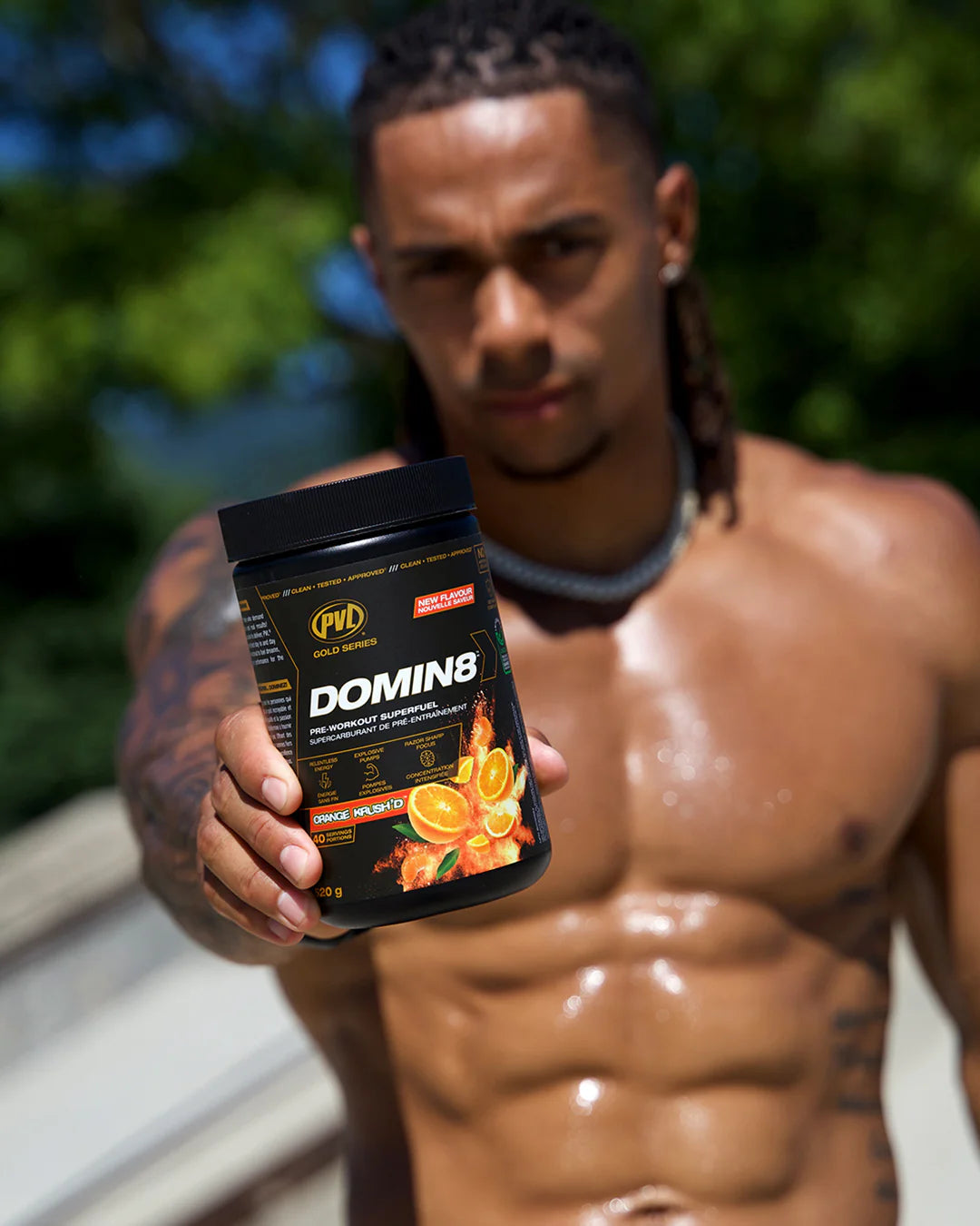 PVL Domin8 Pre-Workout Super Fuel 520g
