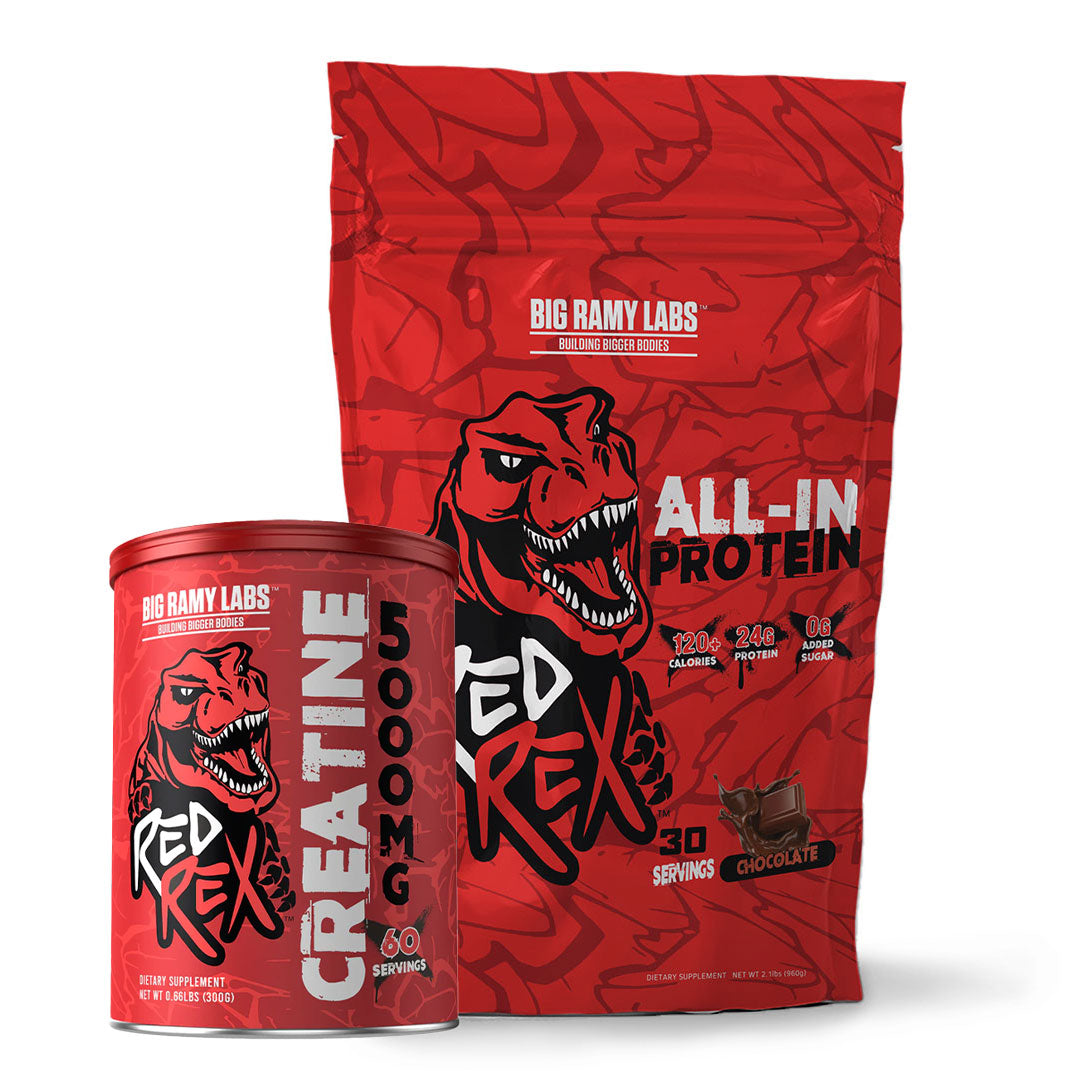 RedRex All In Protein 960gm - 30 Serving's + RedRex Creatine 5000mg Unflavoured | 60 Servings