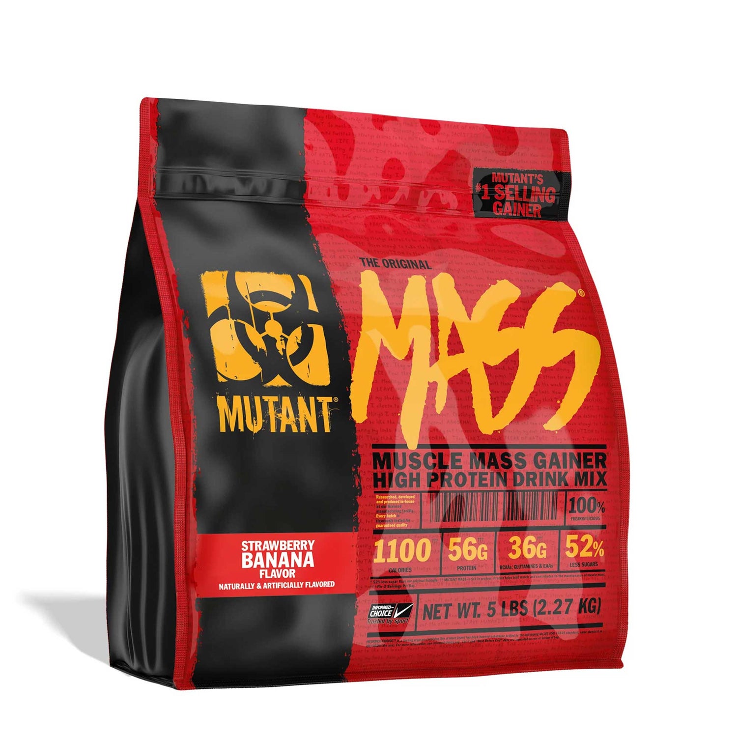 Mutant MASS - Muscle Mass Gainer 5 lbs (2.27 KG)