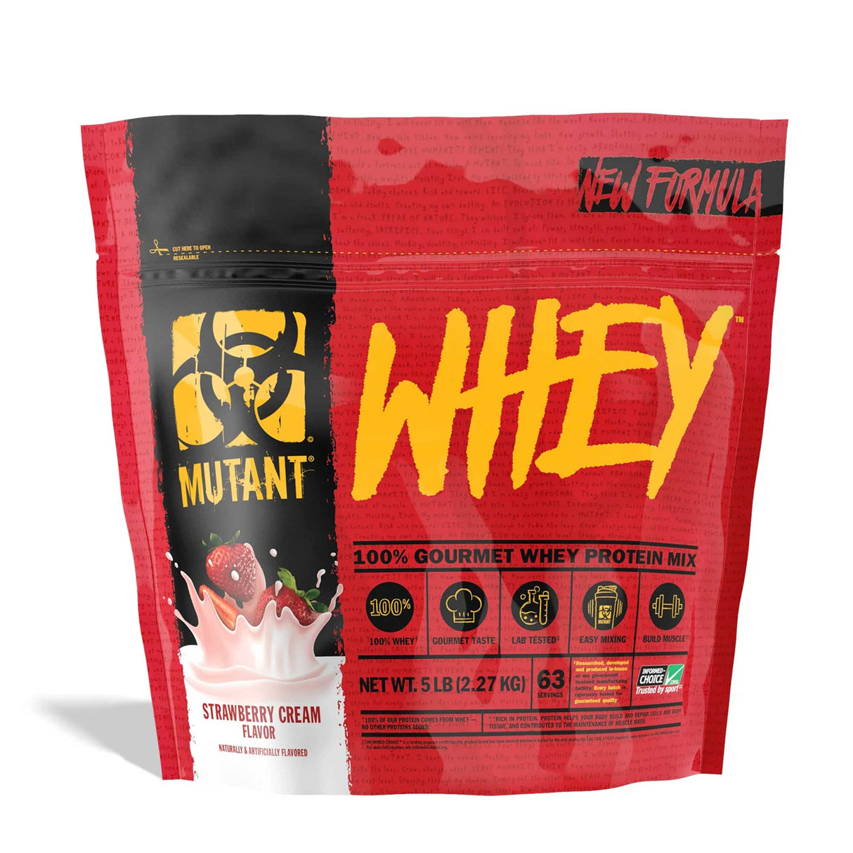 Mutant Whey - Whey Protein Mix 5 LBS (2.27 KG)