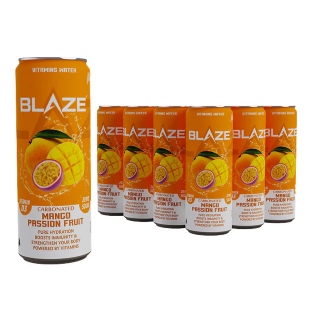 Ultramade Blaze Vitamin Water – Mango Passion Fruit – Zero Sugar, Vitamin D3 4000IU (Copy)