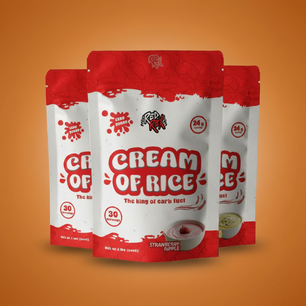 3 Big Ramy Labs Red Rex Cream of Rice 30 Servings 2lb (900 gm)
