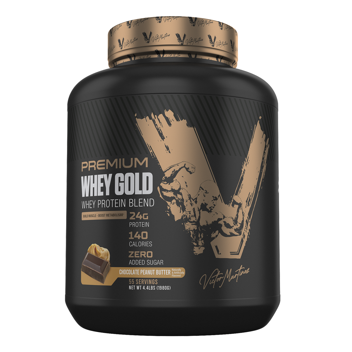 Victor Martinez Premium Whey Gold Protein Blend 4.4 LBS (2 KG)
