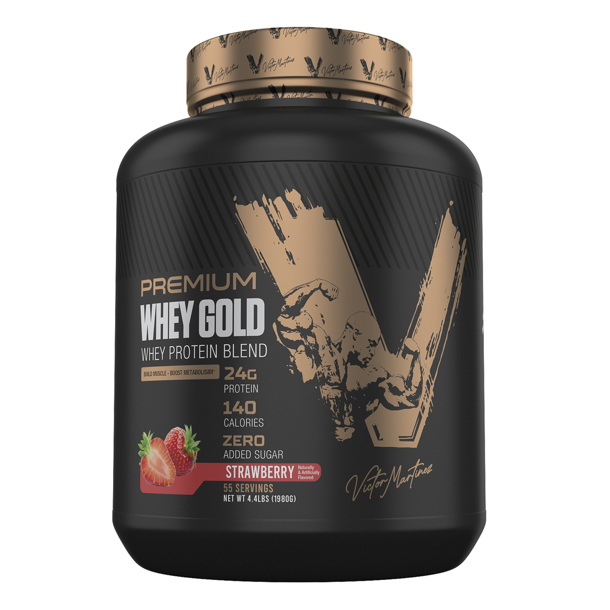 Victor Martinez Premium Whey Gold Protein Blend 4.4 LBS (2 KG)