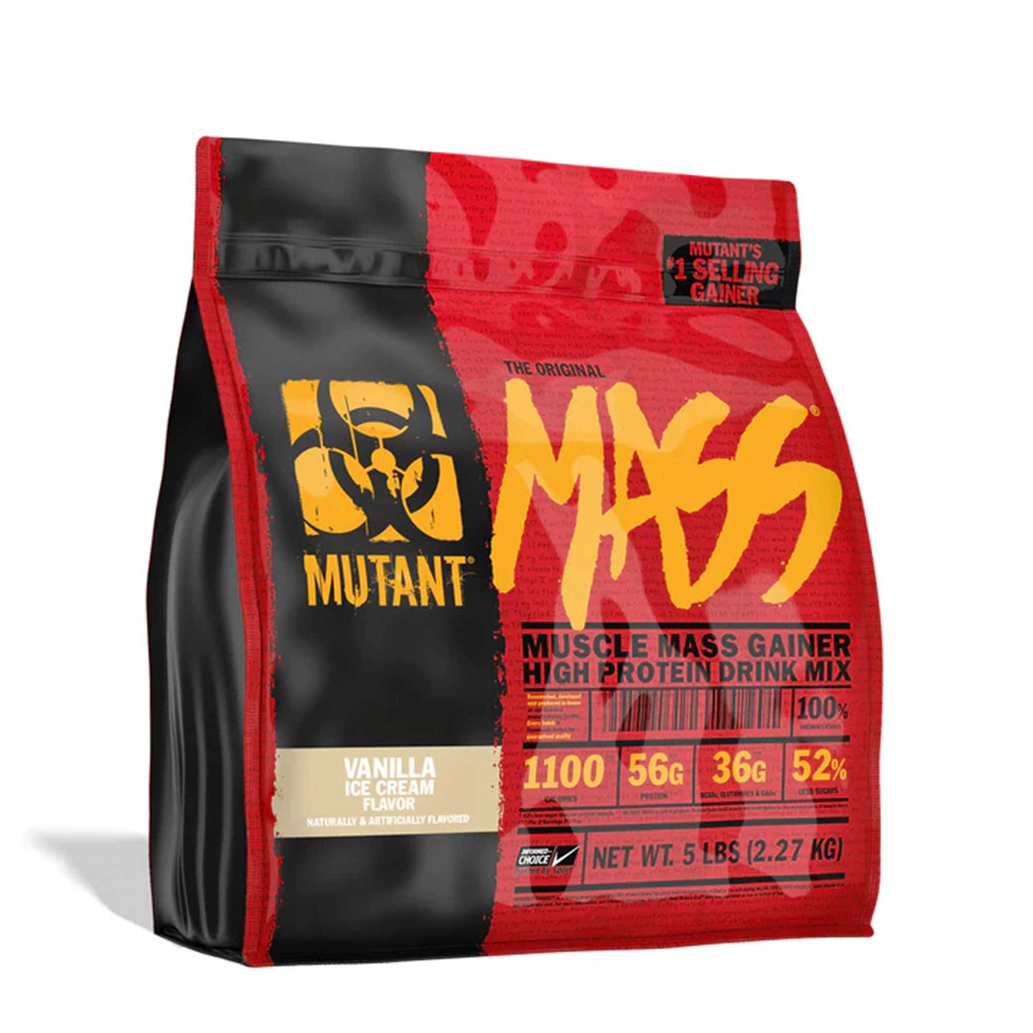 Mutant MASS - Muscle Mass Gainer 5 lbs (2.27 KG)