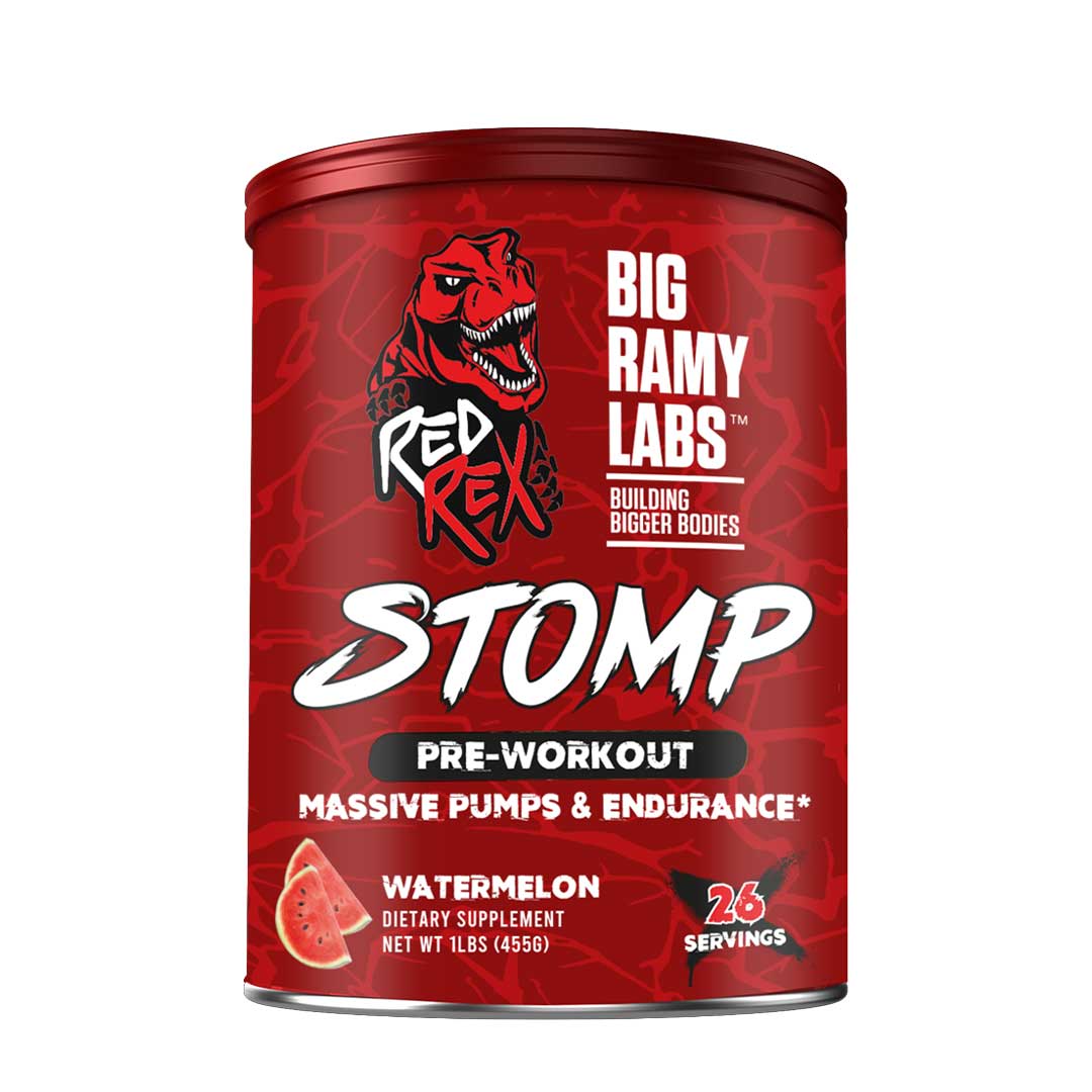RedRex Stomp Pre Workout - Massive Pump & Endurance 26 Servings