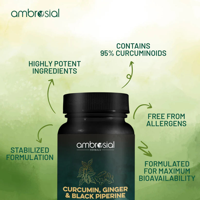 أمبروزيال - كركمين مع الزنجبيل والبيبيرين