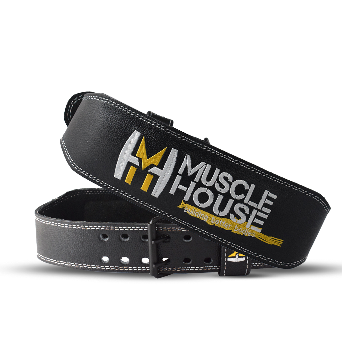 Muscle House Weightlifting Belt Split Leather