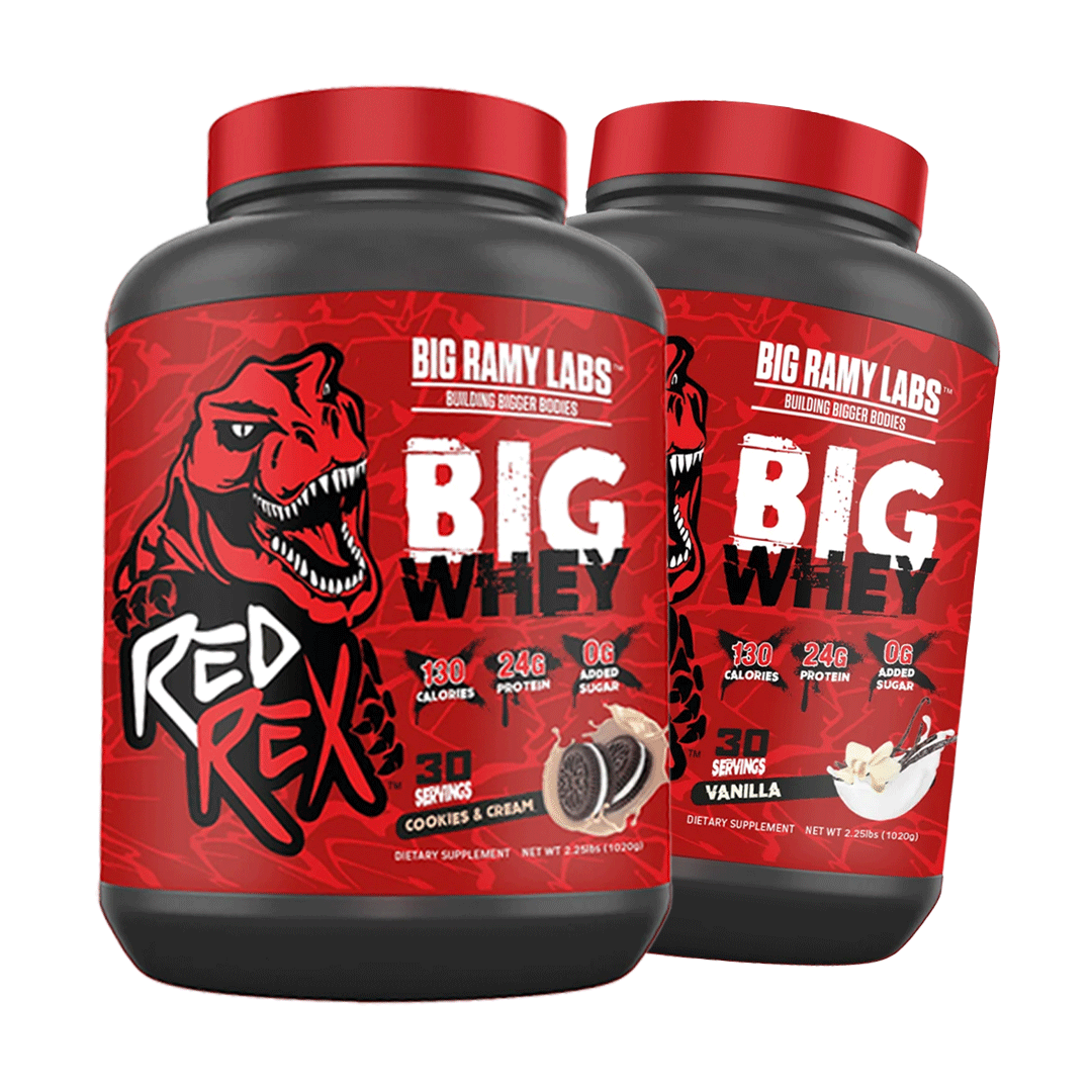 2 RedRex Big Whey - Whey Protein 2.25 LBS (1 KG)