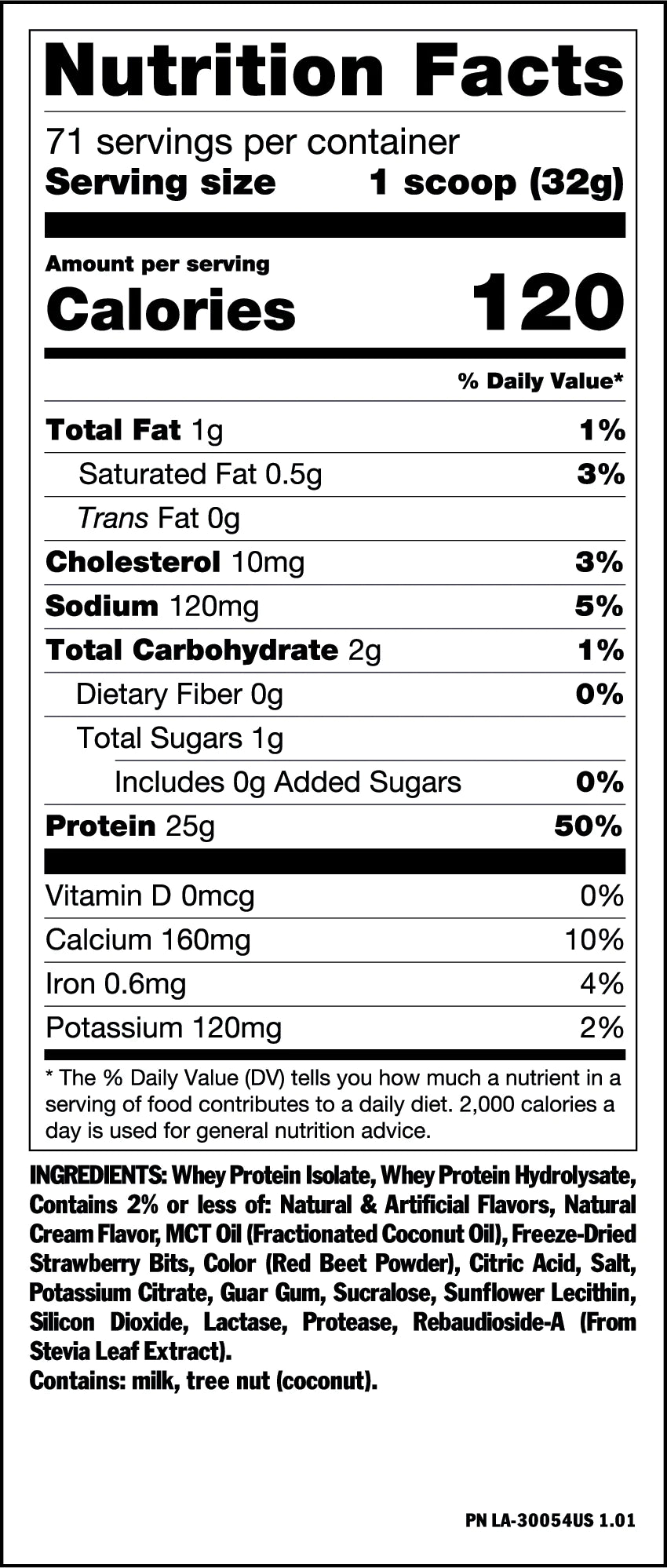 Mutant ISO Surge - Whey Protein Isolate 1.6 LBS (727 G)