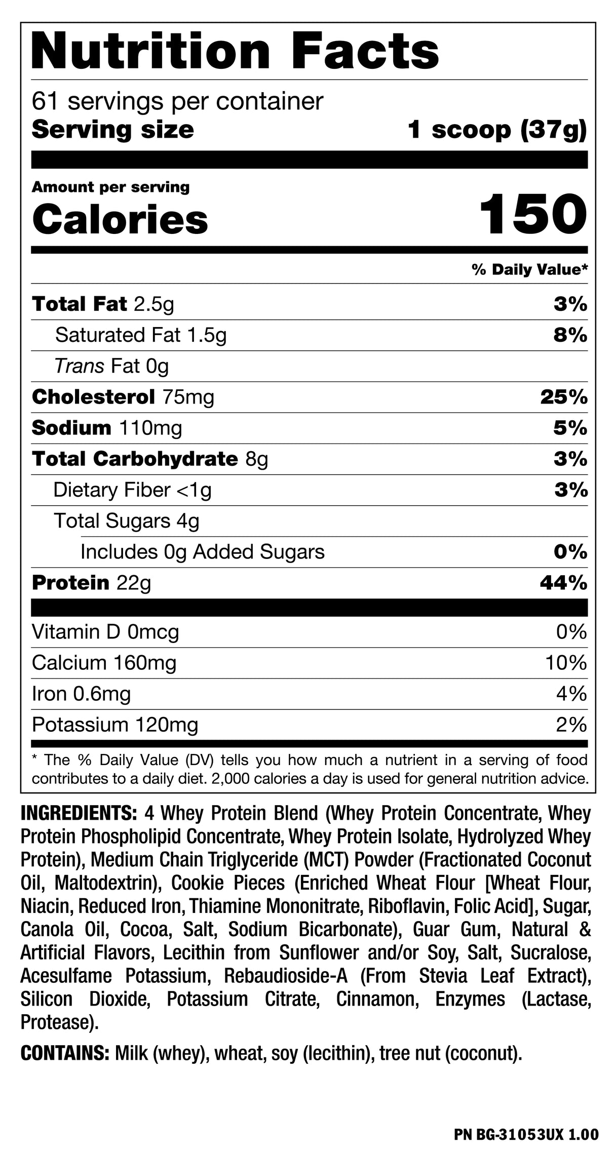 Mutant Whey - Whey Protein Mix 5 LBS (2.27 KG)