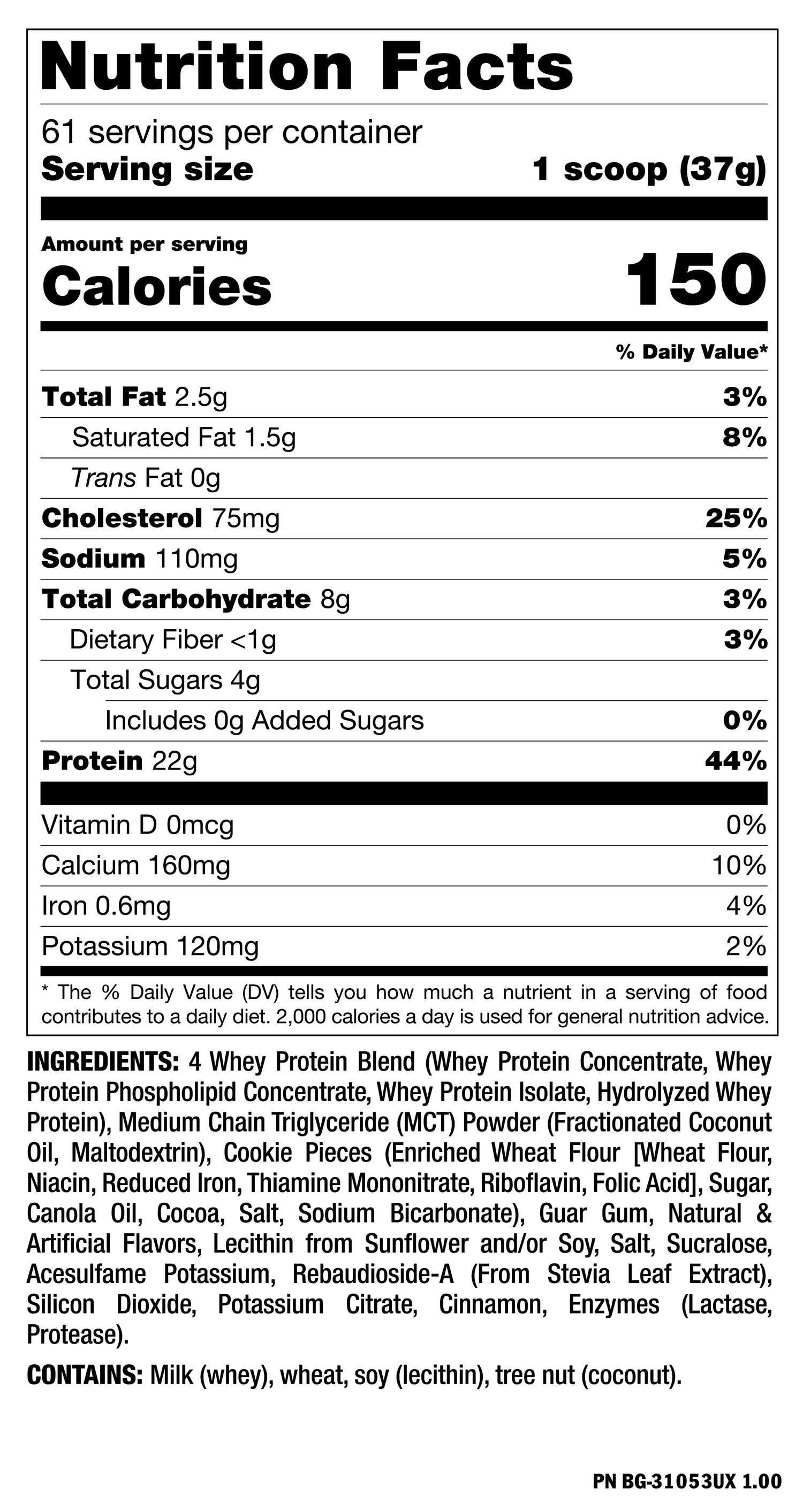 Mutant Whey - Whey Protein Mix 5 LBS (2.27 KG)