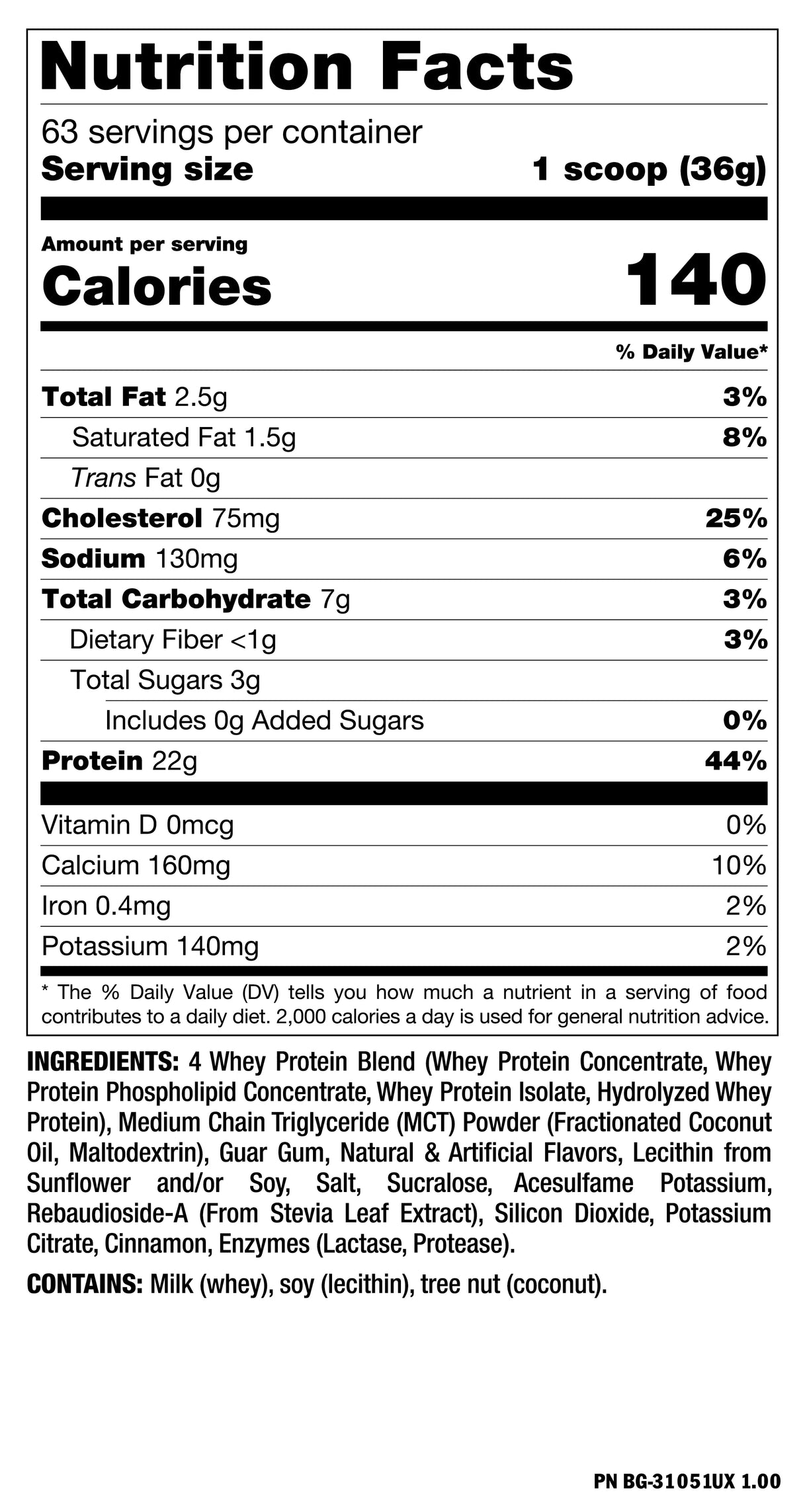 Mutant Whey - Whey Protein Mix 5 LBS (2.27 KG)