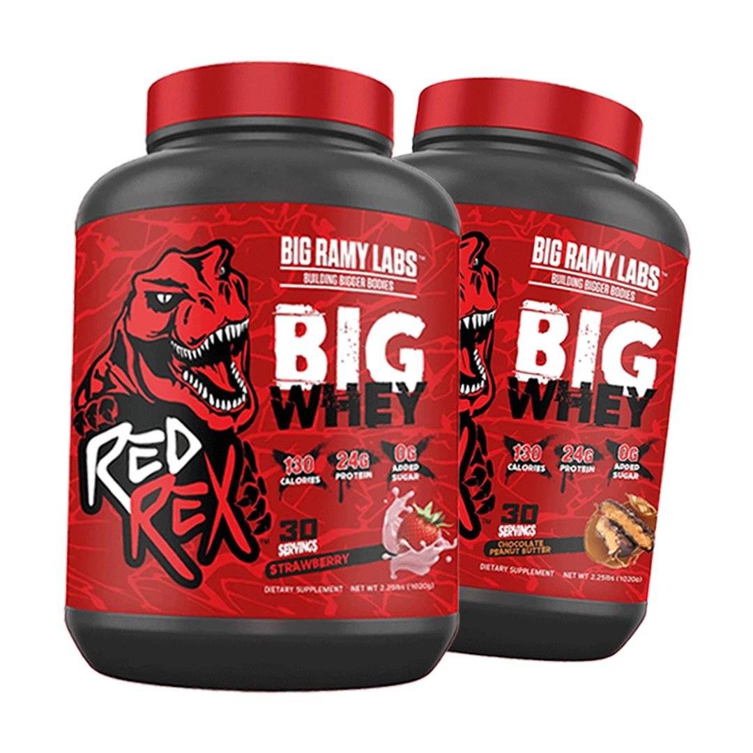 2 RedRex Big Whey - Whey Protein 2.25 LBS (1 KG)