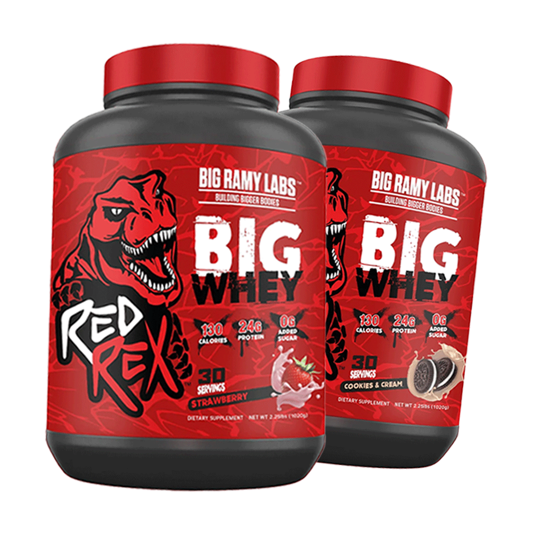 2 RedRex Big Whey - Whey Protein 2.25 LBS (1 KG)