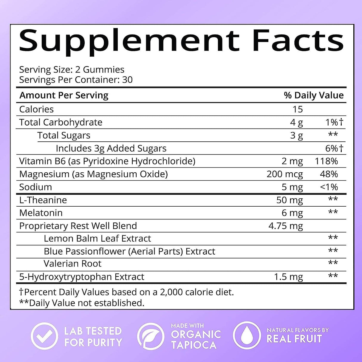 Sugarbear Sleep Deep 5-HTP - 60 Gummies