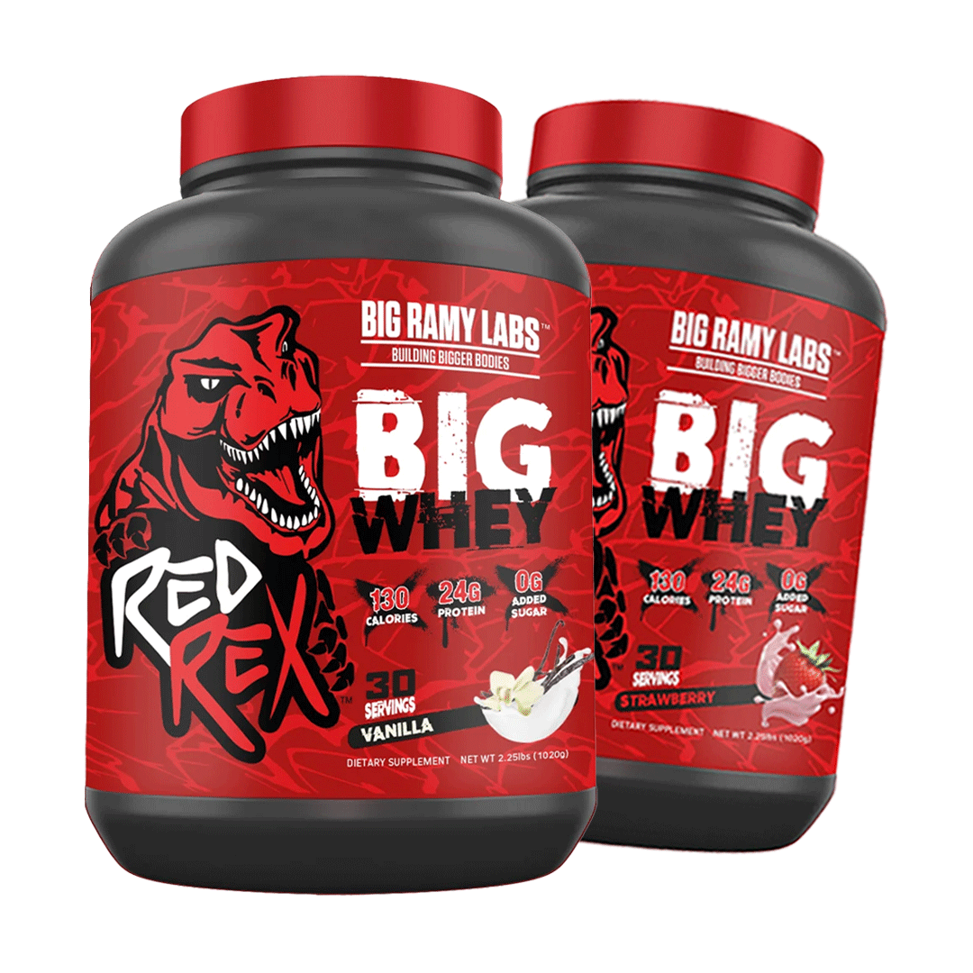 2 RedRex Big Whey - Whey Protein 2.25 LBS (1 KG)
