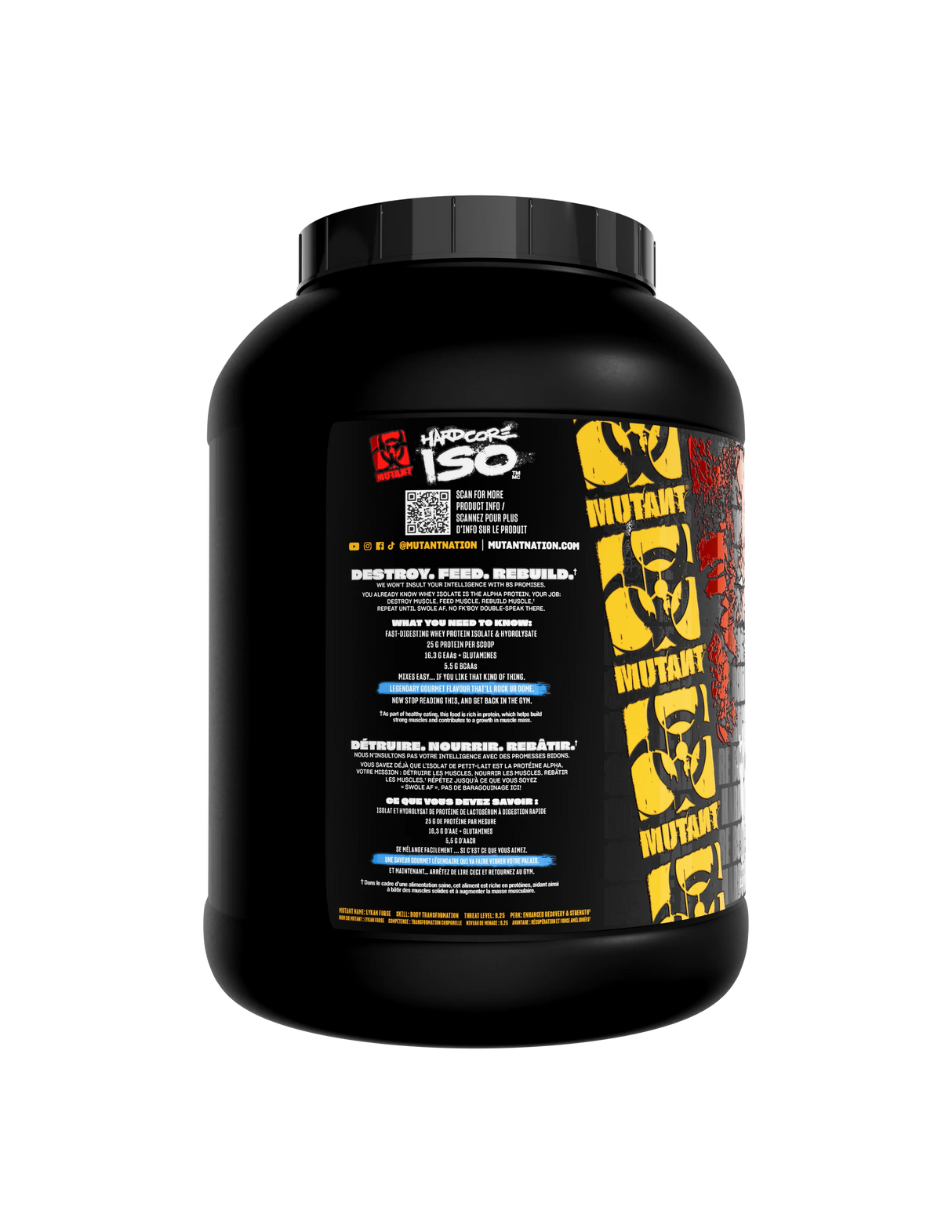 MUTANT® HARDCORE ISO | 5lbs