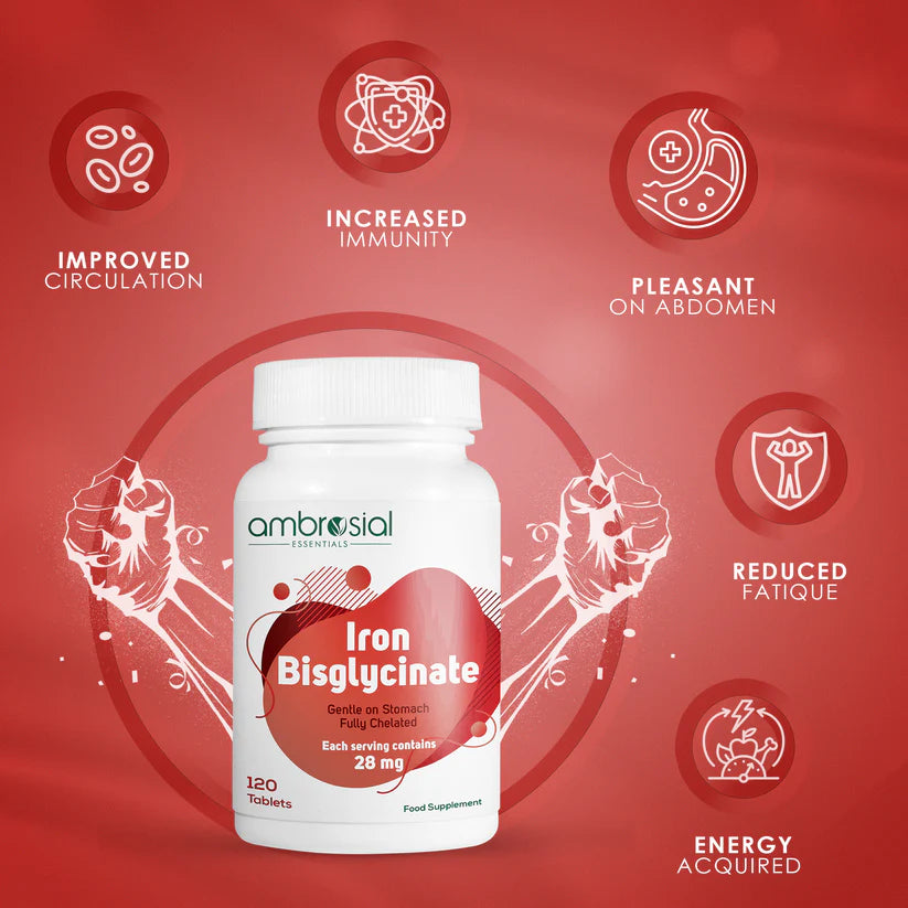 أمبروزيال -  حديد بيسغليسينات 28 ملغ