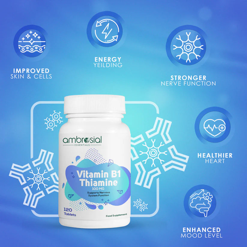 أمبروزيال - فيتامين ب1 (ثيامين)  100 ملغ