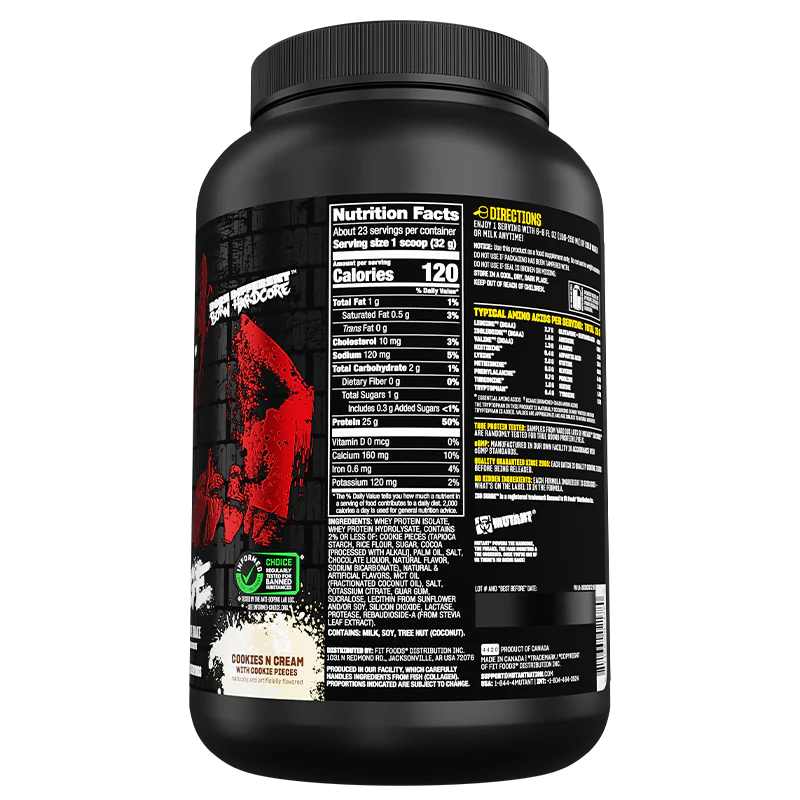 Mutant ISO Surge - Whey Protein Isolate 1.6 LBS (727 G)