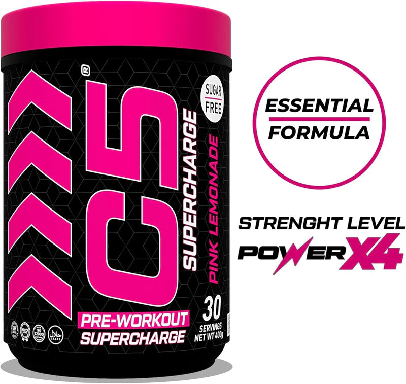 Ultramade C5 Supercharge Pre Workout Powder - 30 Servings