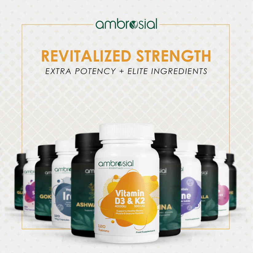 أمبروزيال -  أقراص فيتامين D3 و K2