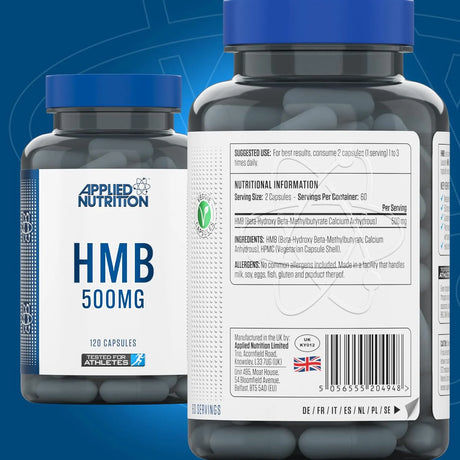 Applied Nutrition HMB 500mg | 120 Capsules
