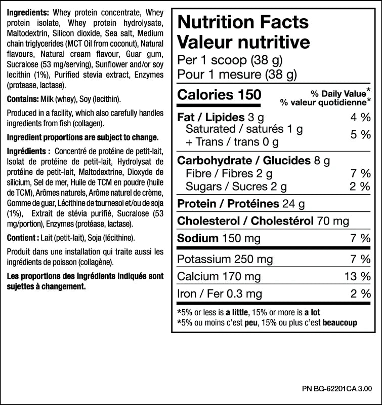 PVL Whey Gold – 100% Whey Protein Shake Mix 1.81 kg (4 lb)