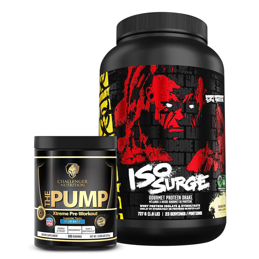 Mutant ISO Surge - Whey Protein Isolate + Challenger Nutrition The Pump Extreme Free