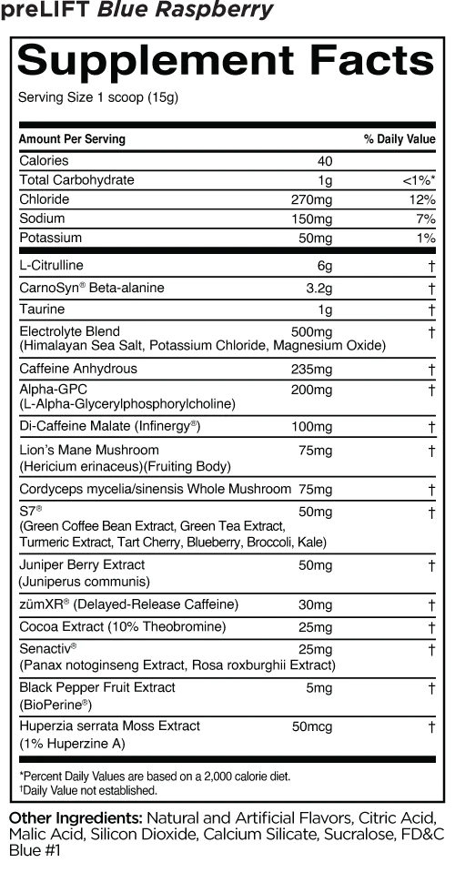 Rule1 Prelift Our Flagship Pre-Workout