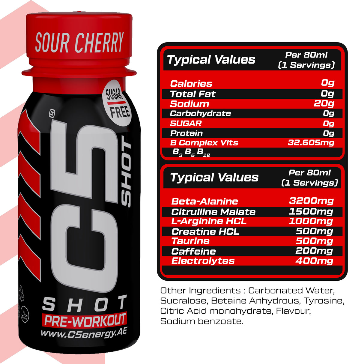 C5 Shot Pre-Workout 80ml