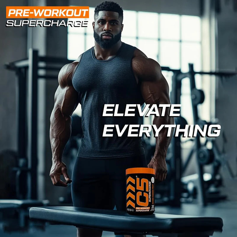 Ultramade C5 Supercharge Pre Workout Powder - 30 Servings