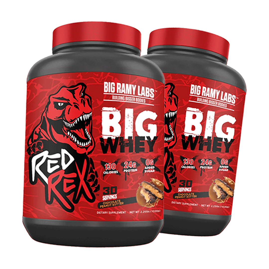 2 RedRex Big Whey - Whey Protein 2.25 LBS (1 KG)